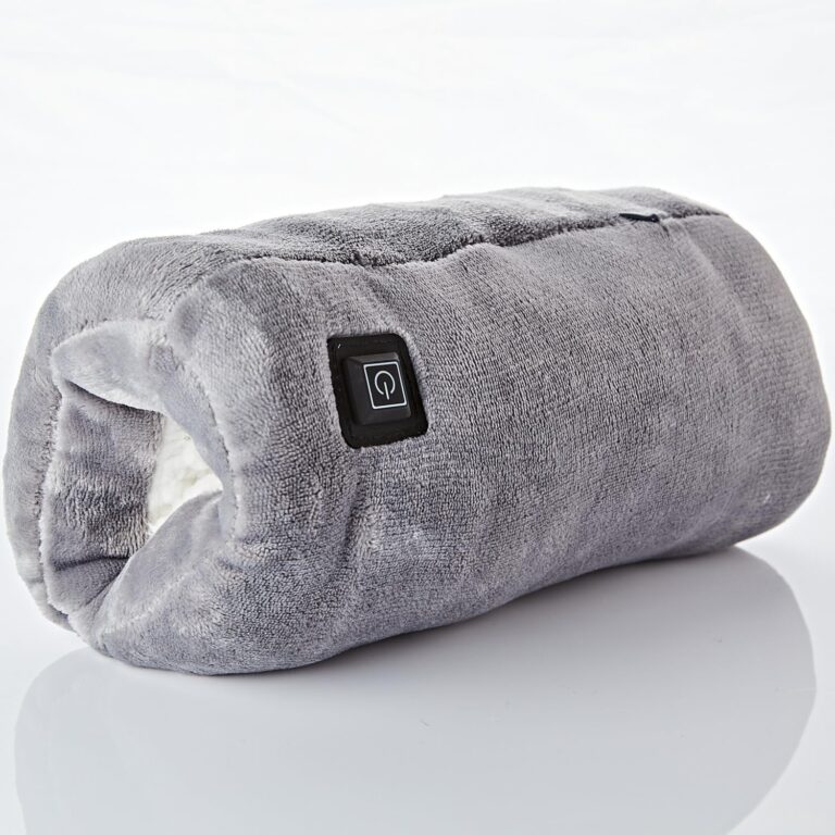 Beheizter Handwärmer von 3 PAGEN – Muff für kalte Tage – idealer Winterbegleiter – 3 Heizstufen – Teddyfleece-Futter – Alternative zu Einwegprodukten – Powerbank nicht im Lieferumfang enthalten