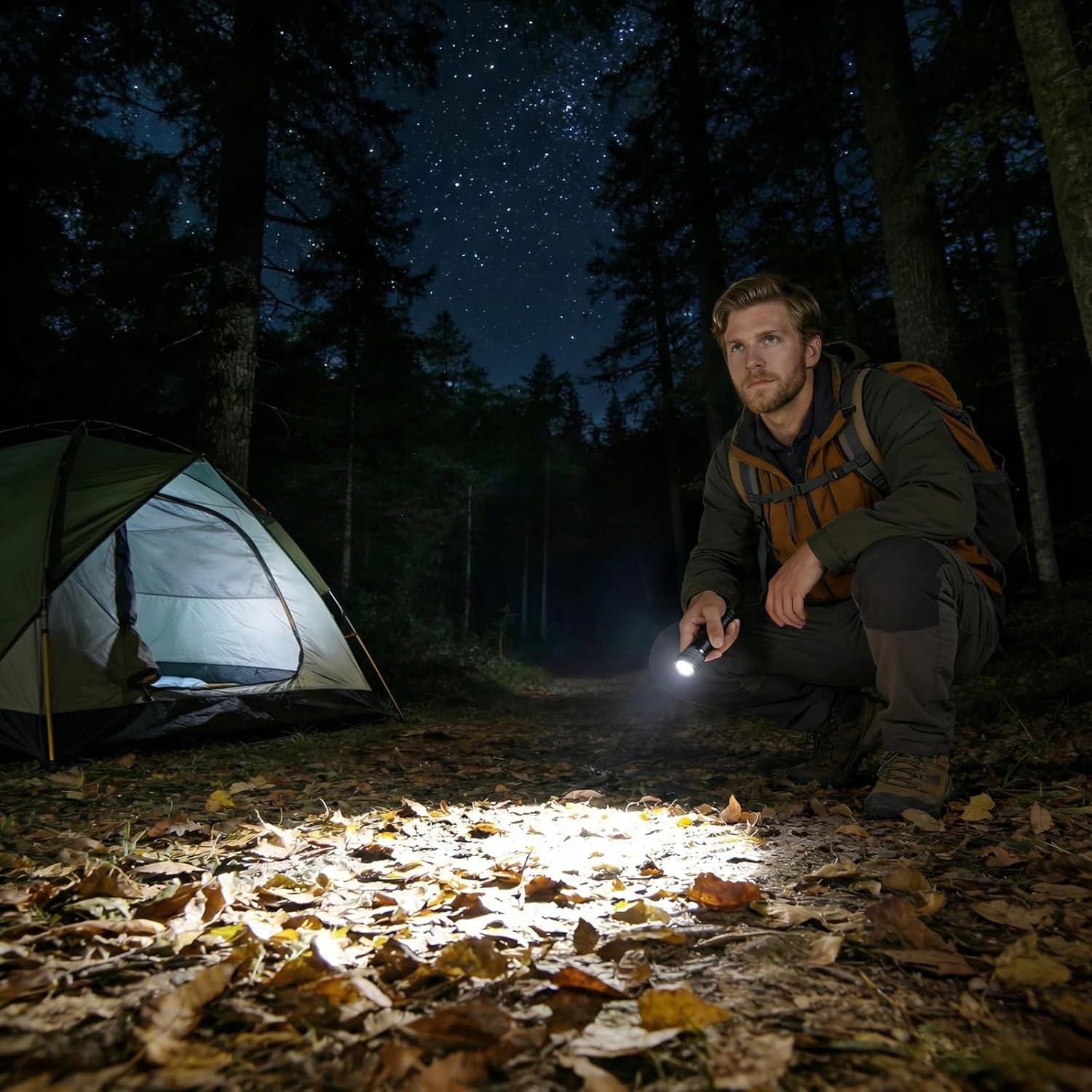 Lepro LED-Taschenlampe klein, 2 Stück, helle Mini-Taschenlampe, batteriebetrieben, robustes Aluminiumgehäuse, IPX4 wasserdicht, ideal für Camping, Notfall, Wandern & Kinder (Batterien im Lieferumfang enthalten) – Bild 7