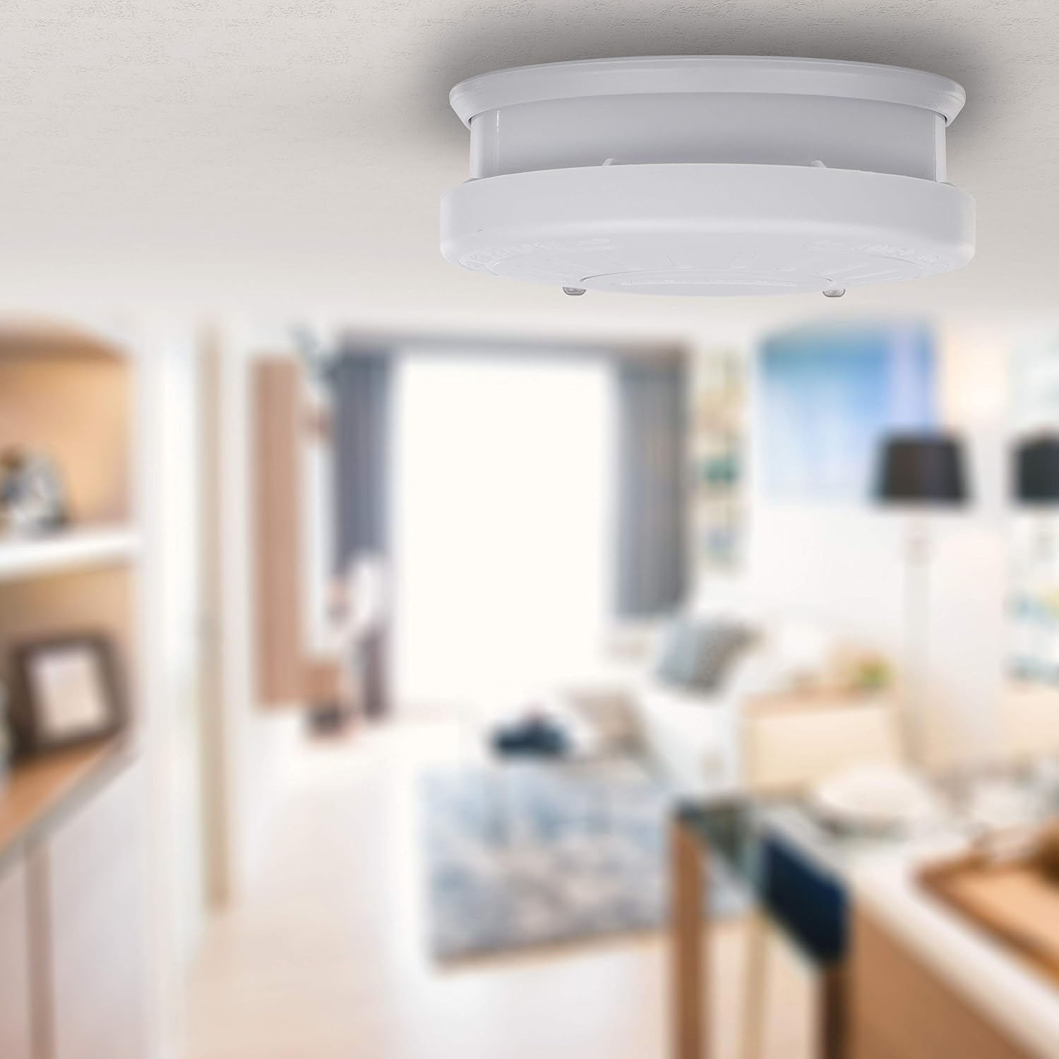Smartwares Rauchmelder – 10 Jahre Batterielaufzeit, Q-Qualitätssiegel, Prüfschlüssel, 85 dB, RM520 – Bild 2