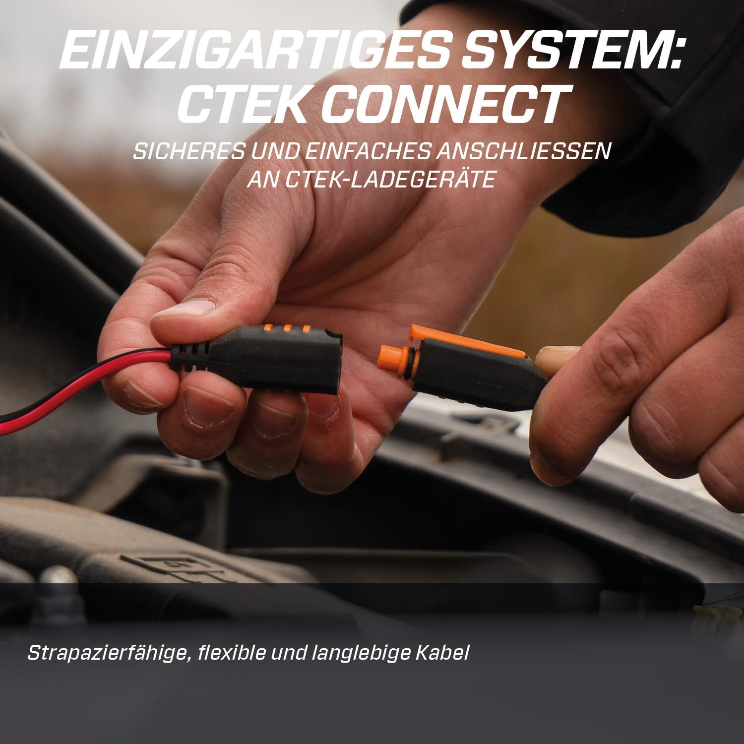 CTEK Connect Eyelet M8, dauerhafte Verbindung für schwer zugängliche Batterien, 8-mm-Öse, langlebiger, sicherer und einfacher Anschluss an das CTEK-Batterieladegerät, geeignet für Autos, Motorräder und mehr – Bild 4
