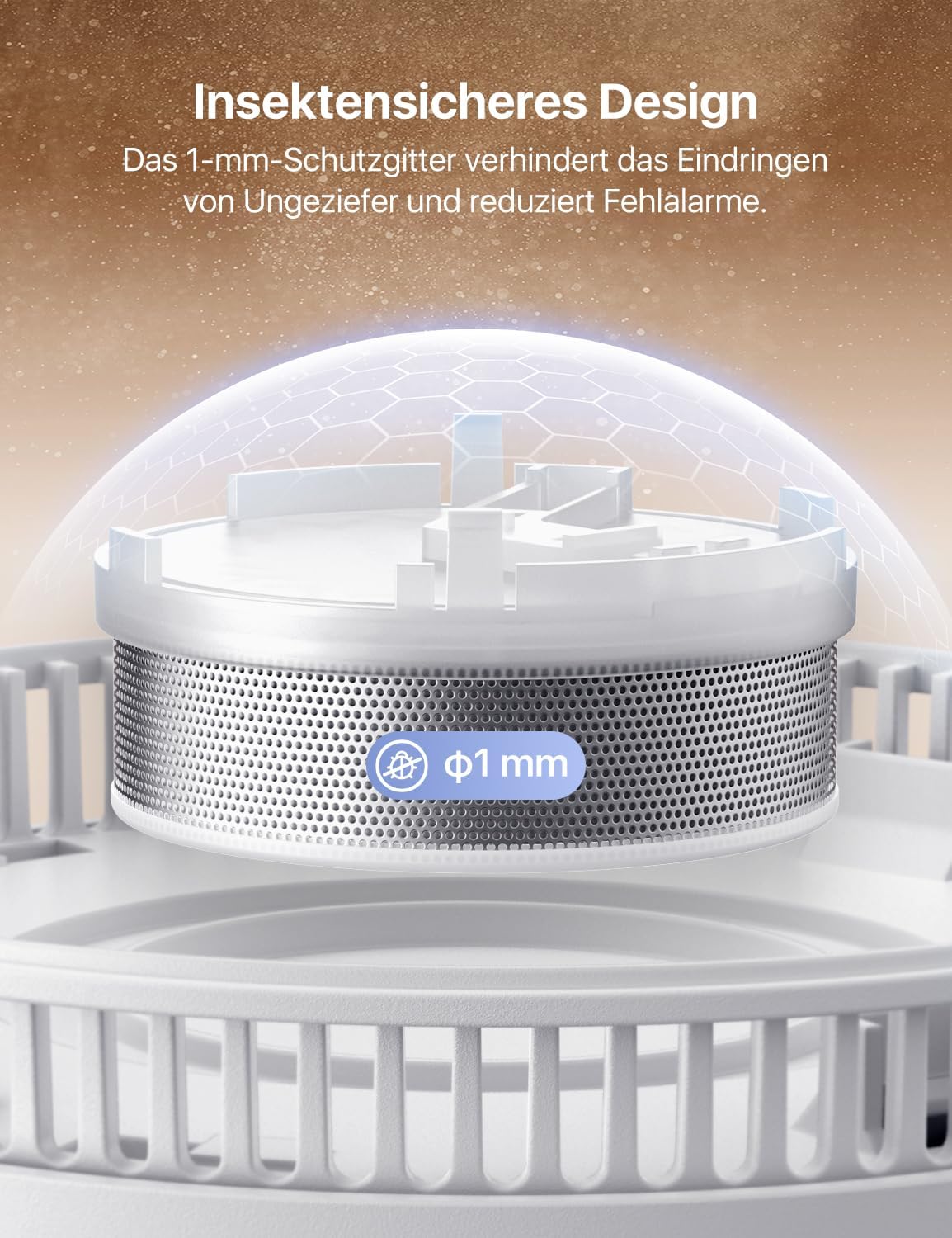 X-Sense SD11 Rauchmelder, TÜV und DIN EN 14604 geprüft, weiß – Bild 6