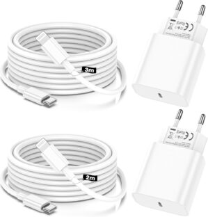 USB-C-Ladegerät, iPhone-Ladekabel-...