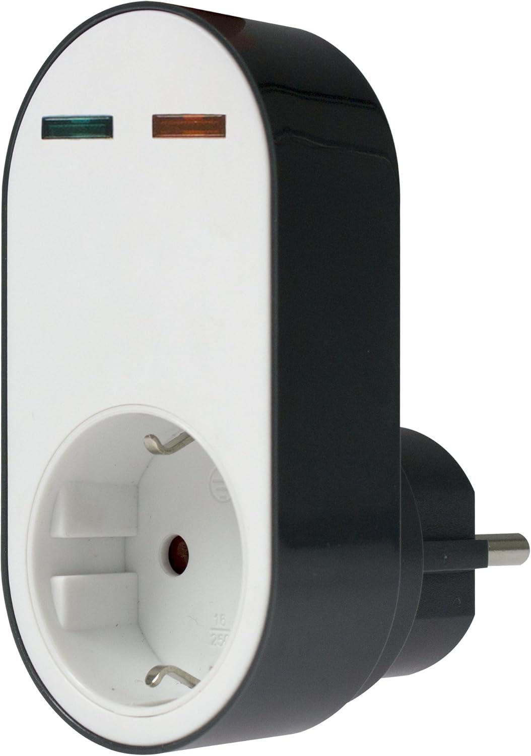 as - Schwabe Profi-Überspannungsschutzadapter, weiß, 18611