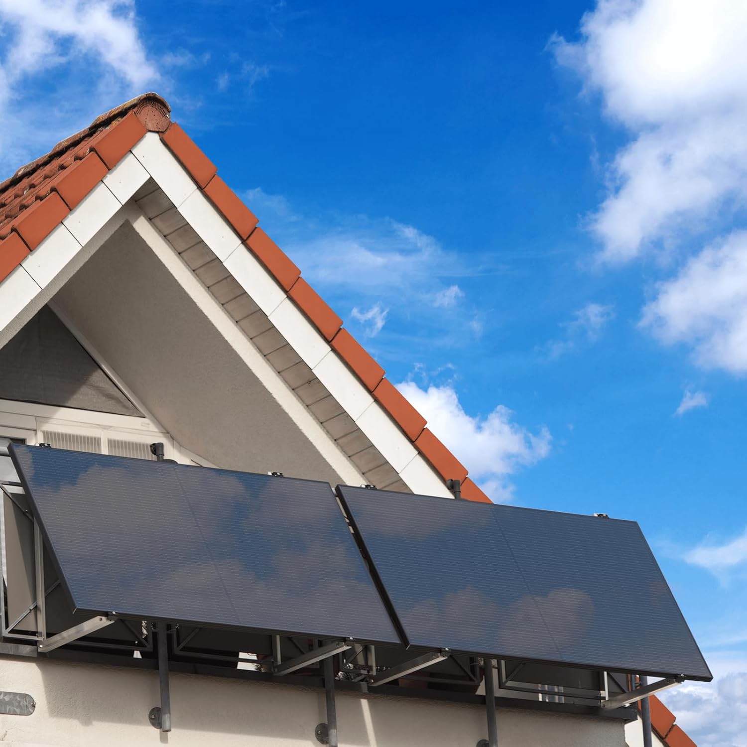 SUNNIVA Solarpanel 500 W Vollschwarzes Bifacial-Glas-PV-Modul Solarpanel – PMax 500 W Bifacial N-Typ, für Balkonkraftwerk oder PV-Solaranlage – Bild 5