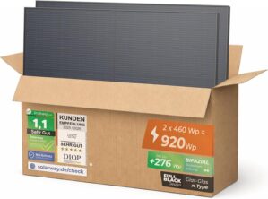 Solarway 440 W Solarpanel, JA-Solar...