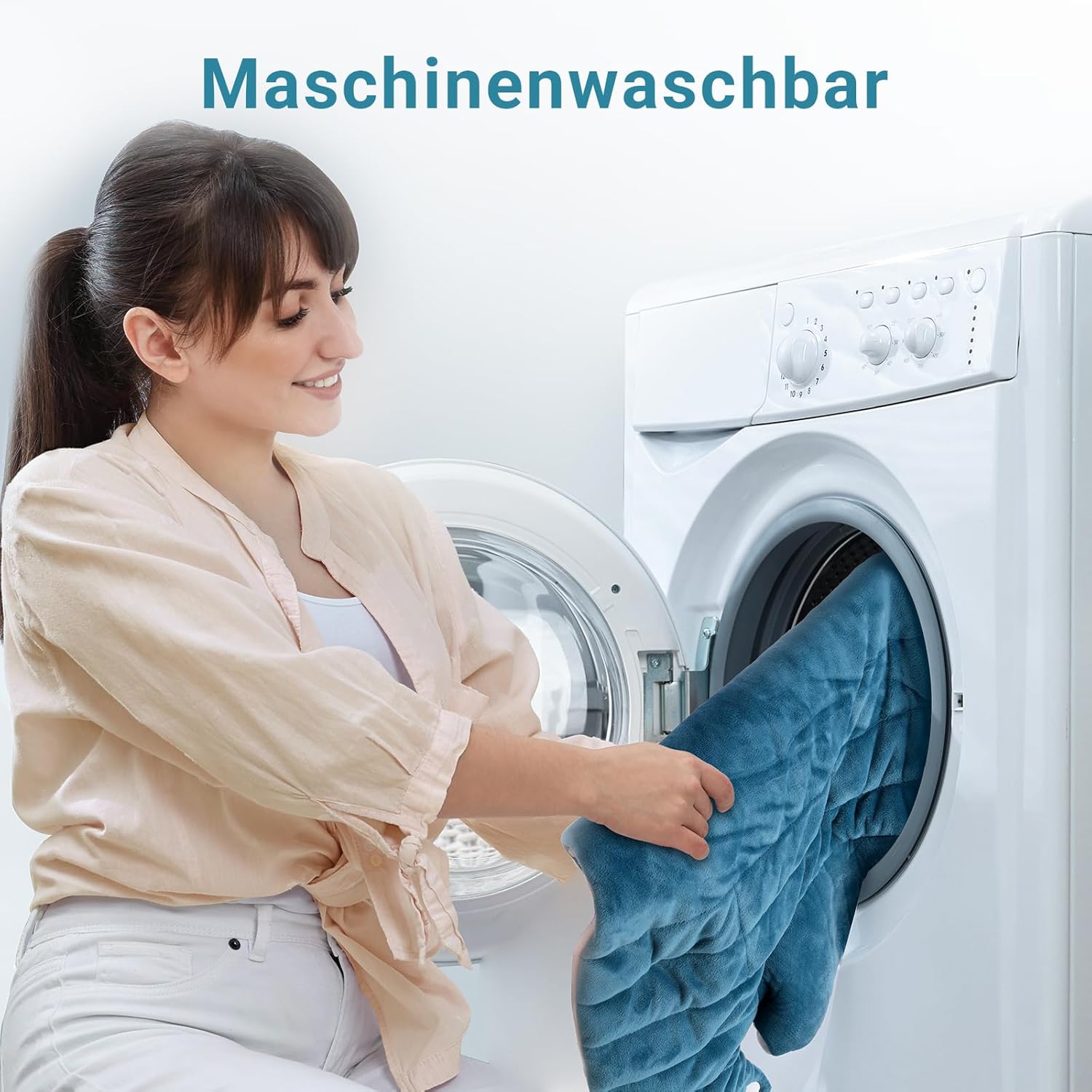 Comfytemp Heizkissen Rücken mit 9 Wärmestufen Schulter-Nacken-Wärmegürtel | 1,1 kg schwerer Rückenwärmer, 0,5–9 Stunden automatische Abschaltung, Nackenwärmer, Wärmekissen, Geschenke für Mütter, Frauen, Mama, Papa – Bild 6