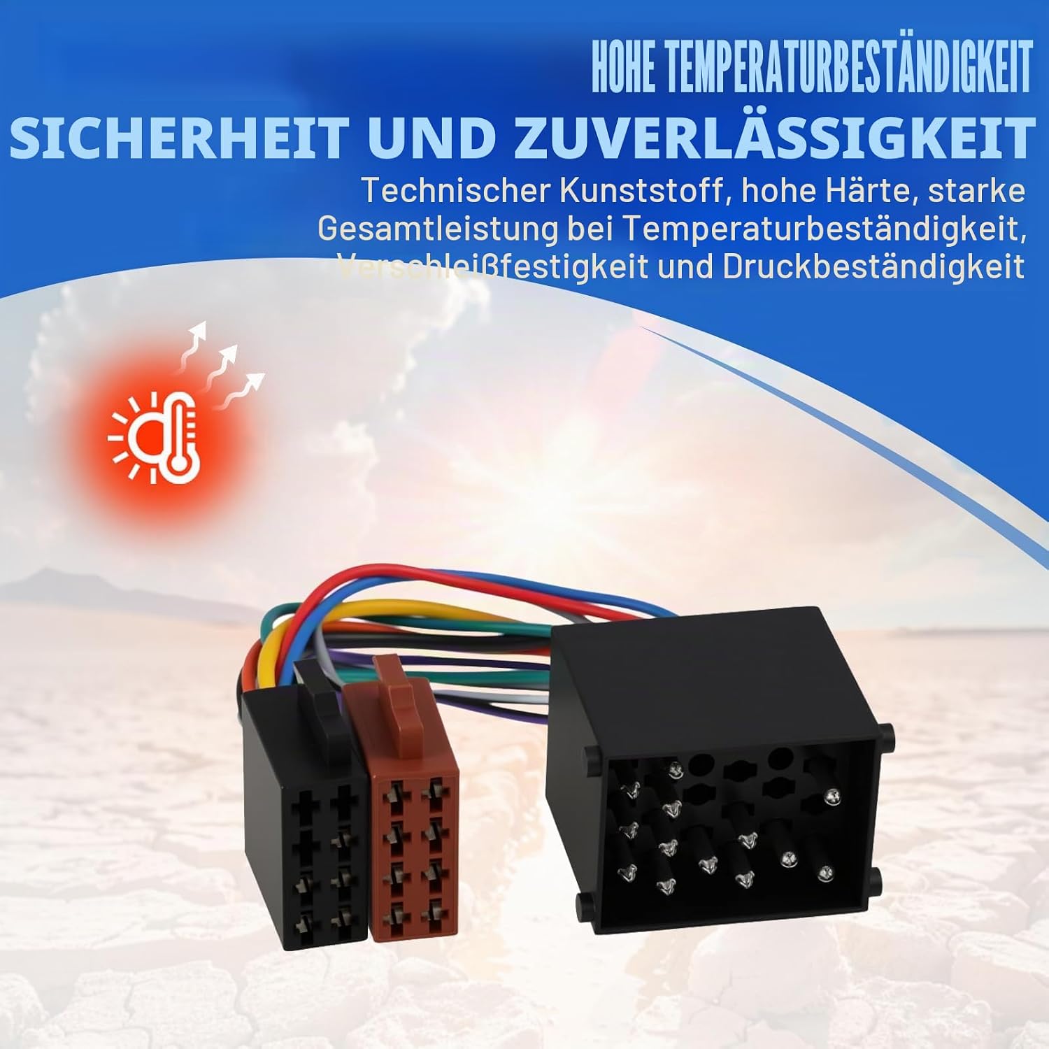 A164 Autoradio-Adapter, 17-poliger ISO-Stecker – kompatibel mit E30, E39, E36, E46 – Plug-and-Play-Autoradio-Adapter – Bild 6