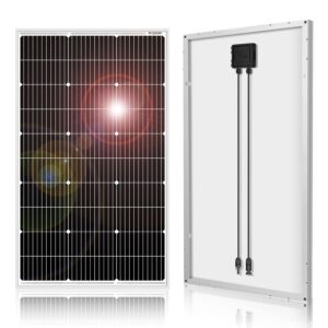 DOKIO 100 W 18 V Solarpanel monokri...