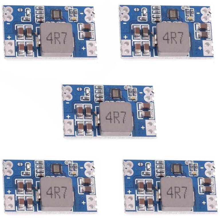 PENGLIN 5 Stück DC-DC 5V 5A Buck-Spannungswandler, Step-Down-Leistungsmodul, MINI560 7-20V Leistungsanpassungstransformatoren