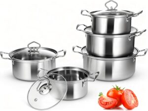 10-teiliges Induktions-Topfset, Top...