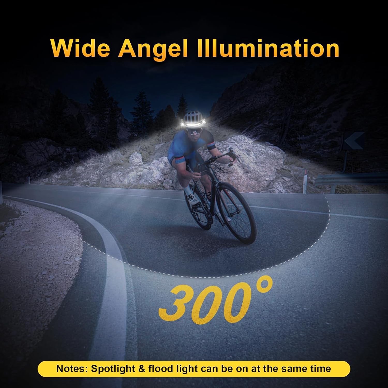 Wiederaufladbare LED-Stirnlampe, 2er-Pack, 300° Weitwinkelstrahl | Einstellbarer Scheinwerfer, 9 Modi mit Sensor, 2400 mAh, 26 Stunden Laufzeit, IPX6 Wasserdicht, Leicht, Kopflampe für Joggen/Camping – Bild 2