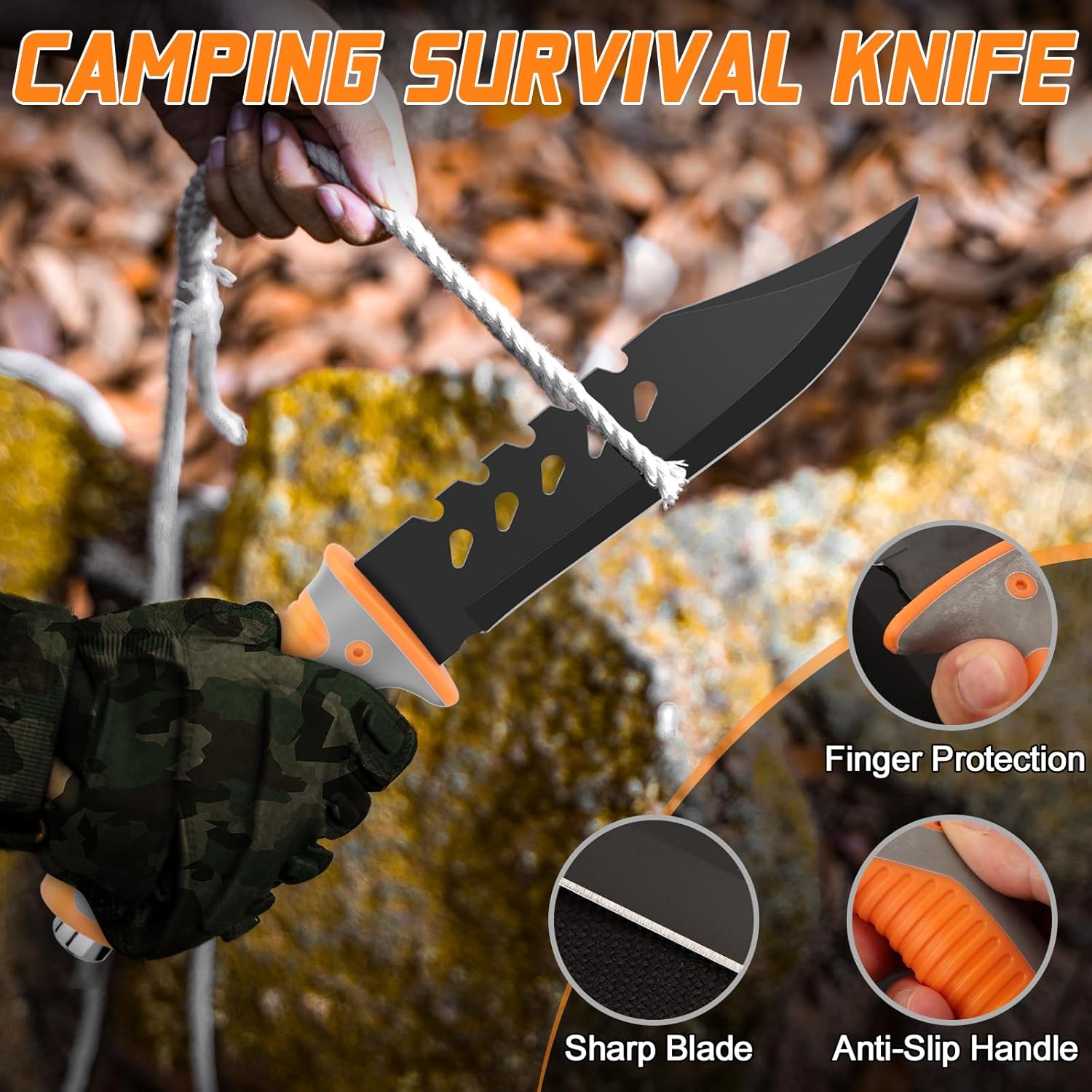 Outdoor-Messer-Survival-Set – Bild 5