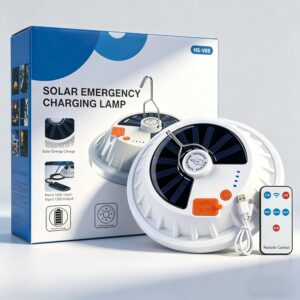 Solar-Campinglampe mit Fernbedienun...