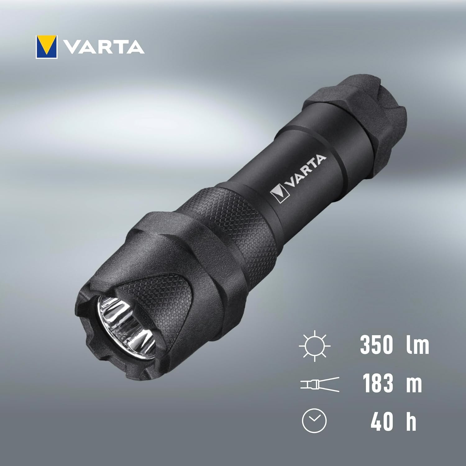 Varta Indestructible H30 Pro COB LED-Laterne mit 6 x AA Longlife Power-Batterien, wasser- und staubdicht, stoßdämpfend, bruchsichere Linse und Reflektor – Bild 4