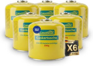 Campingman Gaskartusche 500 g mit S...
