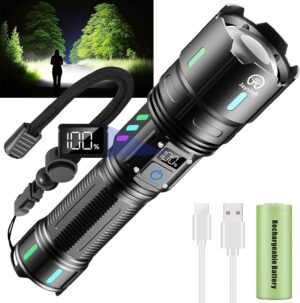 Jayxinli Taschenlampe LED wiederauf...