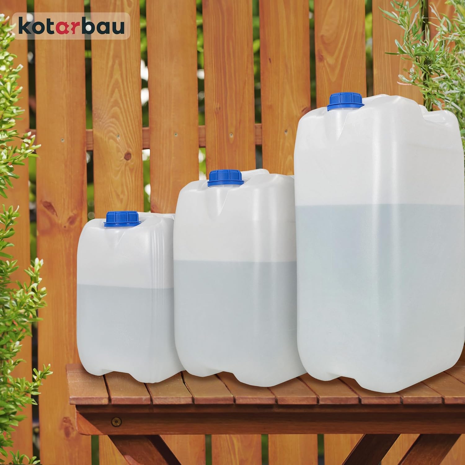 KOTARBAU® Wasserkanister 20L ohne Wasserhahn, Kunststoffkanister für Wasserkanister, lebensmittelechter PE-Trinkwasserbehälter mit Schraubverschluss, Trinkwasserkanister, Wasserbehälter – Bild 6