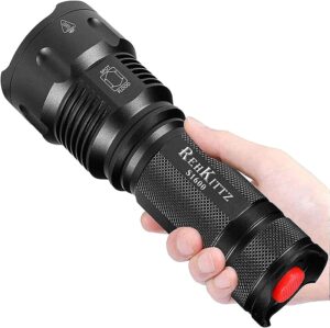 Rekitz LED-Taschenlampe, extrem hel...
