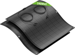 480W Solarpanel Flexibles monokrist...