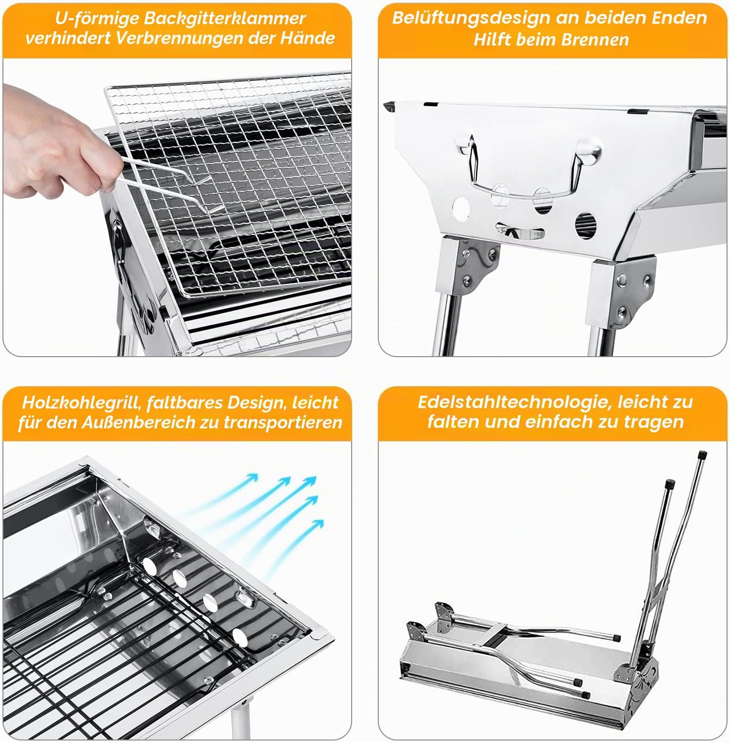 Uten Barbecue Grill, groß – Bild 2