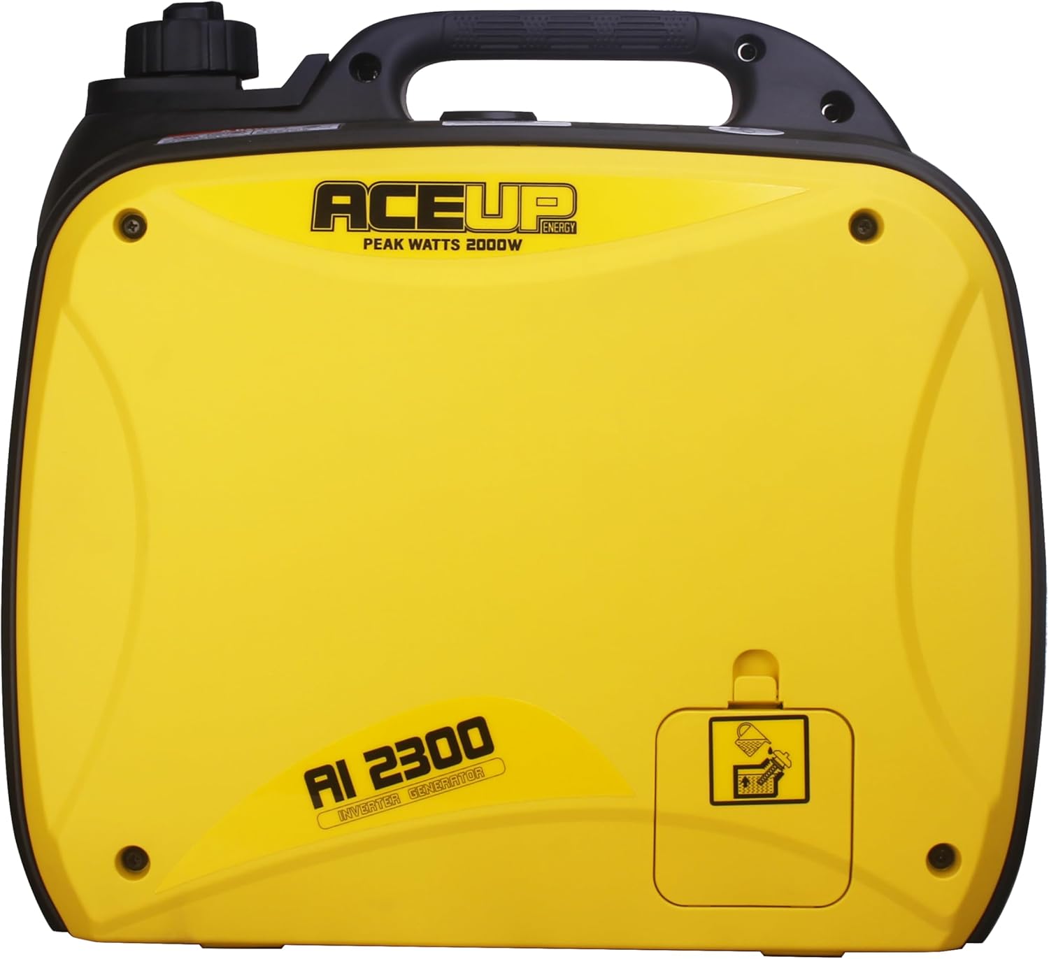 Aceup Energy 2000W Inverter Stromerzeuger, Leiser Benzin Stromerzeuger mit USB und 230V Steckdosen, Tragbarer Notstromgenerator für Zuhause, Camping, Festival, Boote, 4-Takt, 19,9 kg – Bild 8