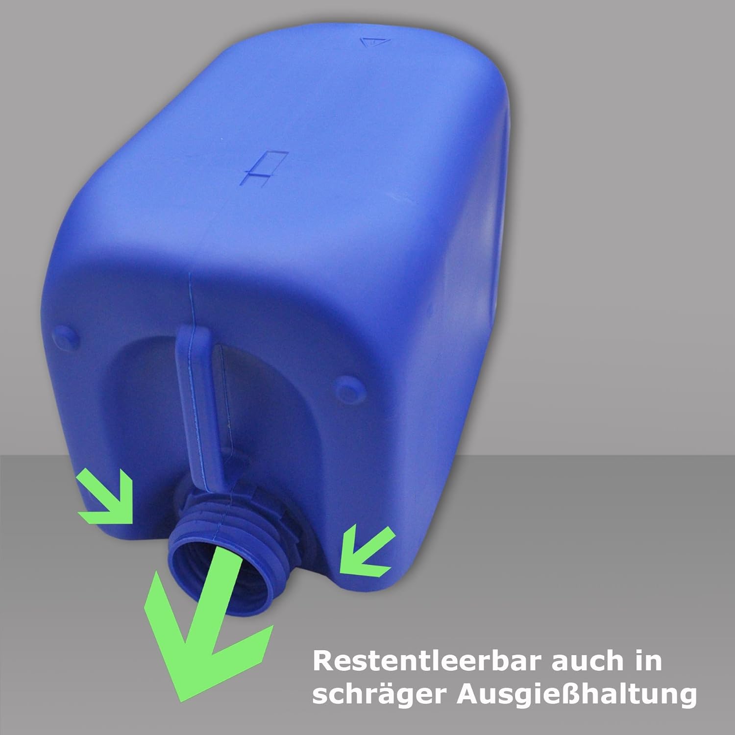 plasteo® 4 x 10 L Trinkwasserkanister, natur, DIN 45, BPA-frei, lebensmittelecht, hergestellt in Deutschland, UN-Zulassung, tragbar, für den Innen- und Außenbereich geeignet – Bild 8