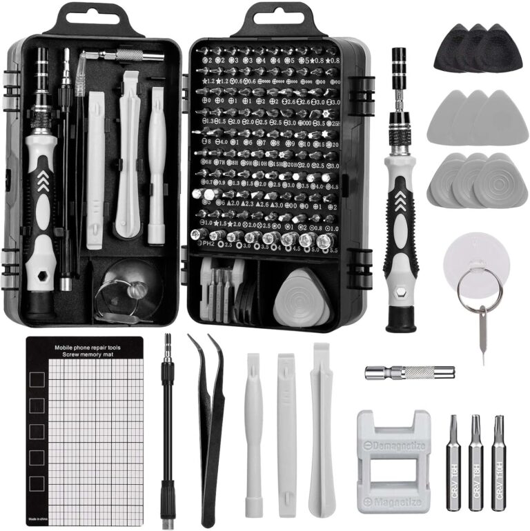 122-in-1 Präzisionsmechanik-Werkzeugsatz, Präzisionsmechanik-Schraubendreher-Set, Mini-Schraubendreher-Set, magnetisches Mini-Werkzeug-Set, Reparaturset für iPhone/Laptop/Tablet/Uhren/Kamera usw