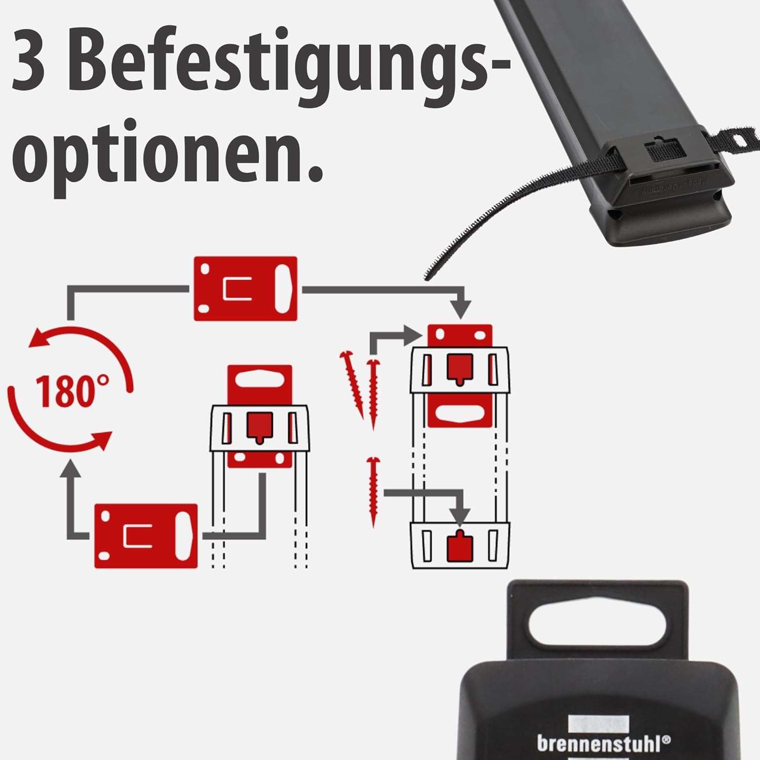 Brennenstuhl Premium-Line Steckdosenleiste 6-fach mit Überspannungsschutz bis zu 26.000 A (Steckerleiste mit 1,8m Kabel und mit Schalter, Made in Germany) schwarz – Bild 5