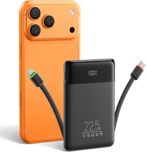 VEGER Powerbank 10000 mAh klein, 22...
