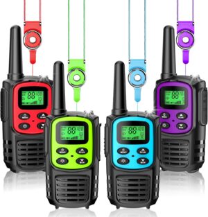 Walkie Talkie Set mit 4 Walkie Talk...