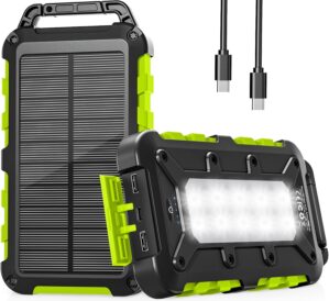 Solar Powerbank 10000 mAh, PD15W Tr...
