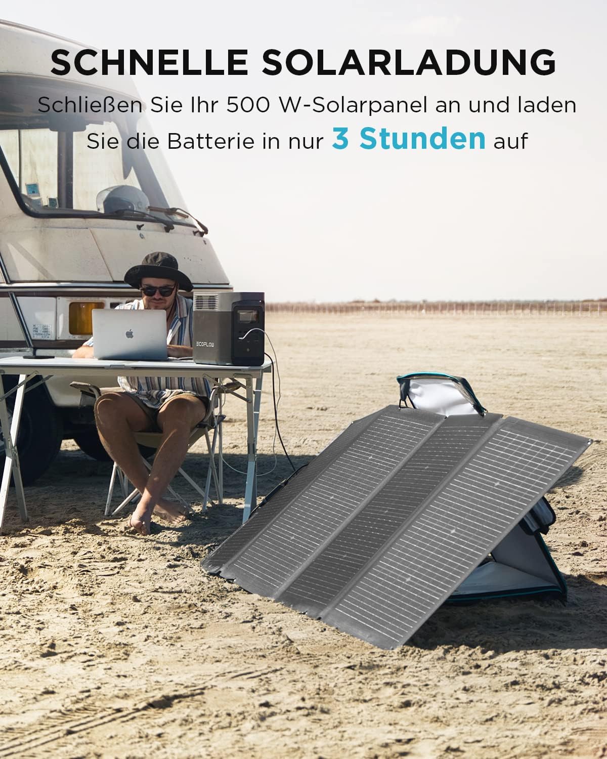 EF ECOFLOW Delta 2 Portable Power Station 1024 Wh, Solargenerator erweiterbare Kapazität bis zu 3 kWh, für Camping, Wohnmobile, kleine Verpackungsmängel, Produkt unbenutzt (generalüberholt) – Bild 8