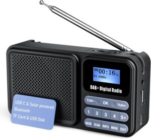 Gallypek Tragbares DAB-Radio, DAB P...