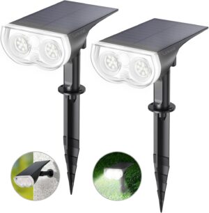 Linkind LED Solarleuchten für Auß...