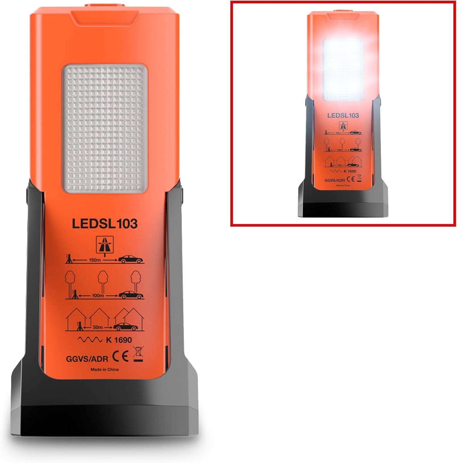 Osram LEDguardian Truck Flare Signal TA19, einstellbare LED-Warnleuchte für LKW, Bus, Fahrzeuge über 3,5 t, LEDSL103, 1 Licht – Bild 2