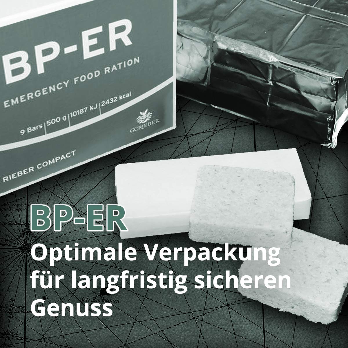 BP ER Elite Emergency Food 500g Einheit, Langzeitnahrung für Outdoor, Camping, Survivalnahrung in Krisensituationen (BPA-frei und Produkt hermetisch versiegelt) – Bild 3