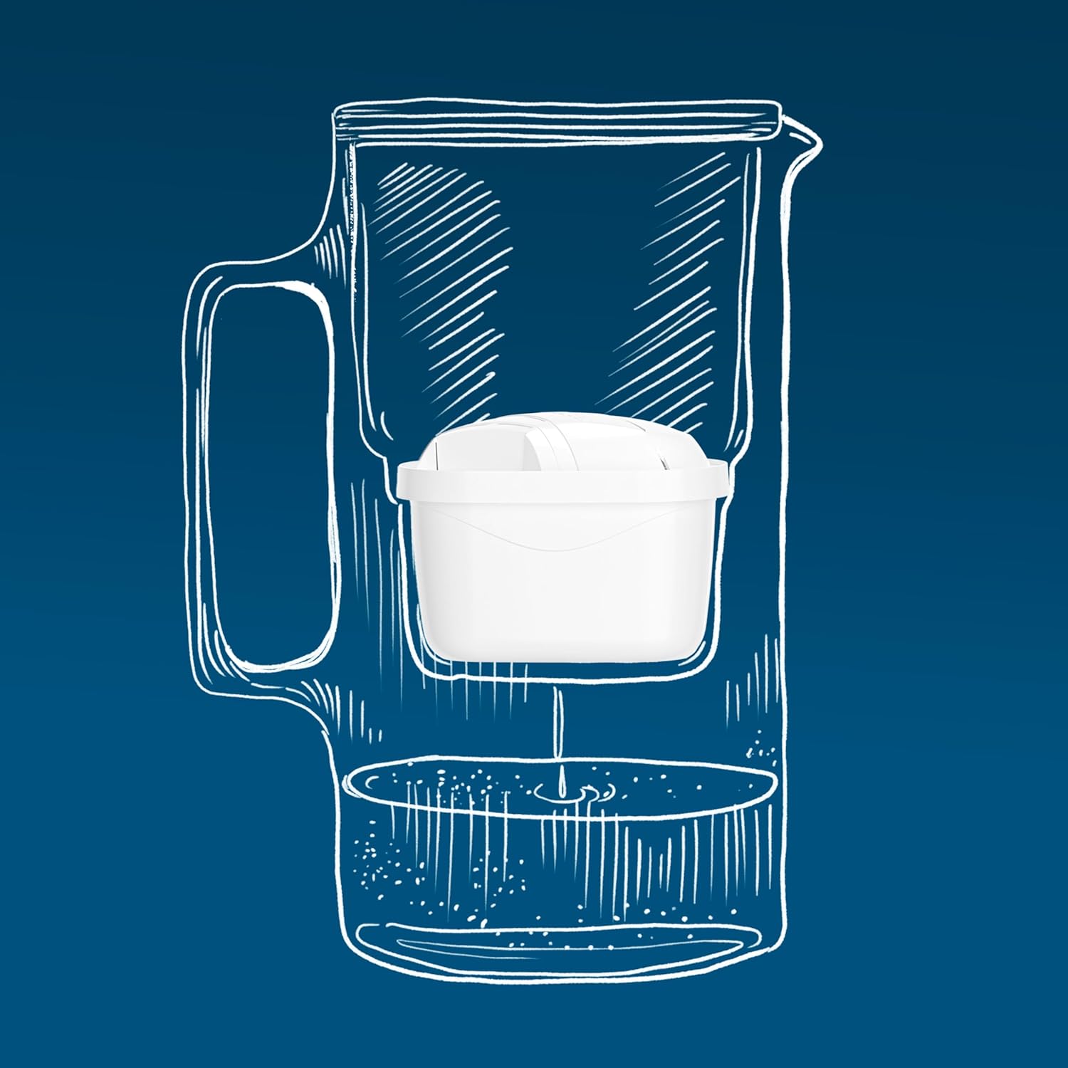 Wessper® AQUAMAX Hartwasserfilterkartuschen, kompatibel mit BRITA Maxtra, Amazon Basics, PearlCo, Aqua Select – Bild 11