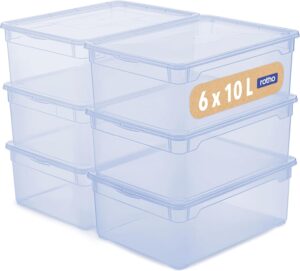 Rotho Clear Aufbewahrungsbox mit De...