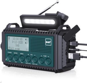 Kurbelradio DAB/DAB+/FM, Baustellen...