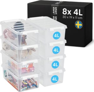 SmartStore 8 x 4L kleine Aufbewahru...