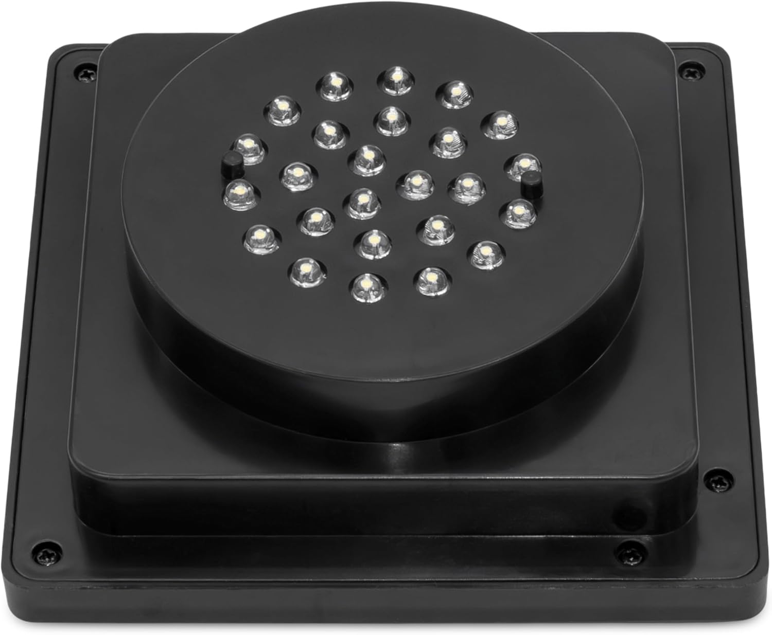 Solarlaterne aus Metall, schwarz, 25 LEDs, warmweiß – 45 x 22 cm – Gartenleuchte, solarbetrieben, hochwertig, massiv – Solarlampe, Gartendekoration, Beleuchtung, Lampe, Hängelampe für Garten, Terrasse, Balkon – Bild 5