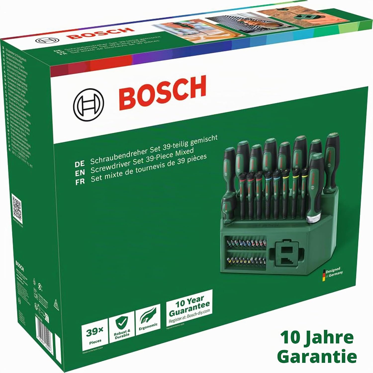 Schraubendrehersatz 39-teilig gemischt – Bild 5