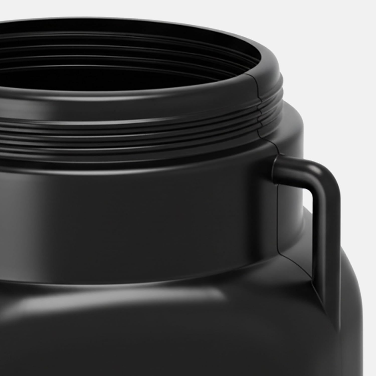 Garronda 20-Liter-BPA-freies quadratisches Fass und Futterbehälter, weithalsiger Wassertank und Behälter mit Deckel für Sauerkraut und Surfass-Pökelfass für Fleisch GD-0088 Schwarz – Bild 5