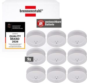 Brennenstuhl Rauchmelder-Set 9X RM ...