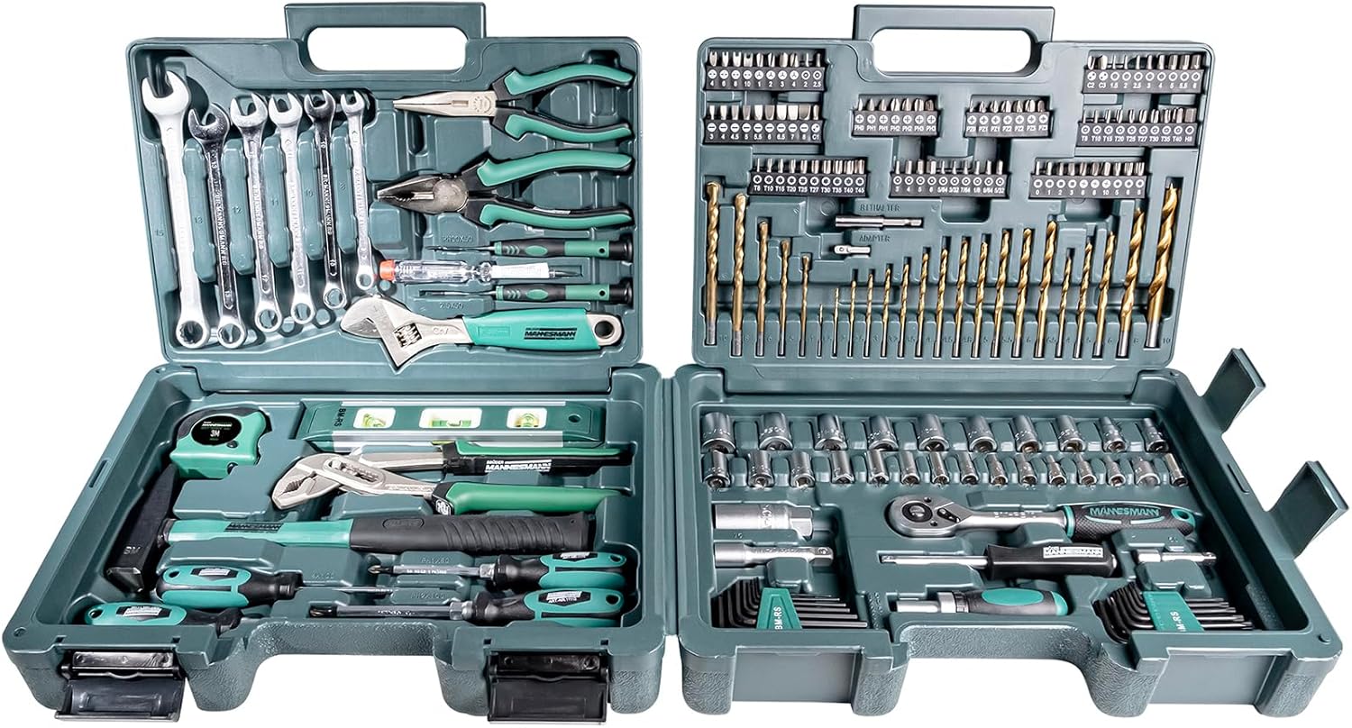 Brüder Mannesmann Tool 176-teiliges Werkzeugset, M29086 – Bild 5