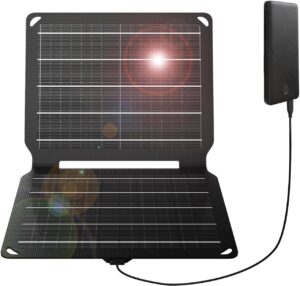 FlexSolar 10 W tragbares Solarpanel...