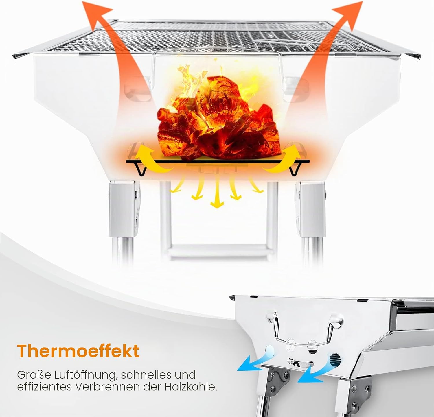 Uten Barbecue Grill, groß – Bild 3