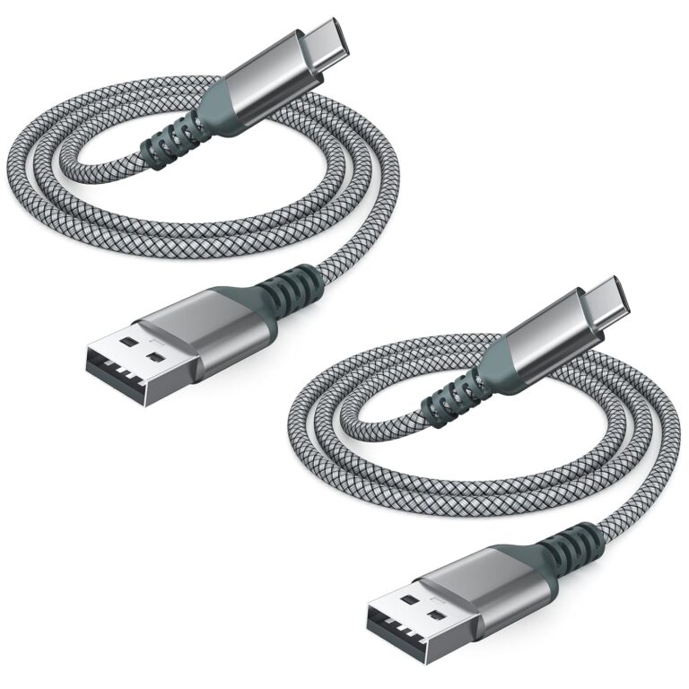USB-auf-USB-C-Kabel, CarPlay-Autokabel, Typ-C-Schnellladekabel für iPhone 16/16 Pro Max, 15 Pro, 15 Plus, iPad, Samsung Galaxy und andere Geräte mit Typ-C-Anschluss (2, 1,2 m)