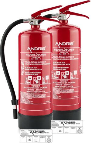 Feuerlöscher 2 kg ABC-Pulverlösch...