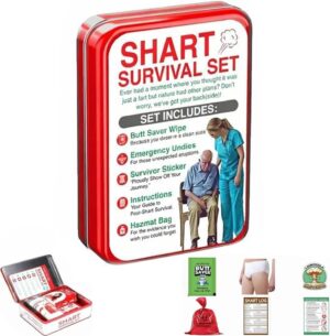 Sharting Survival Kit für Männer,...